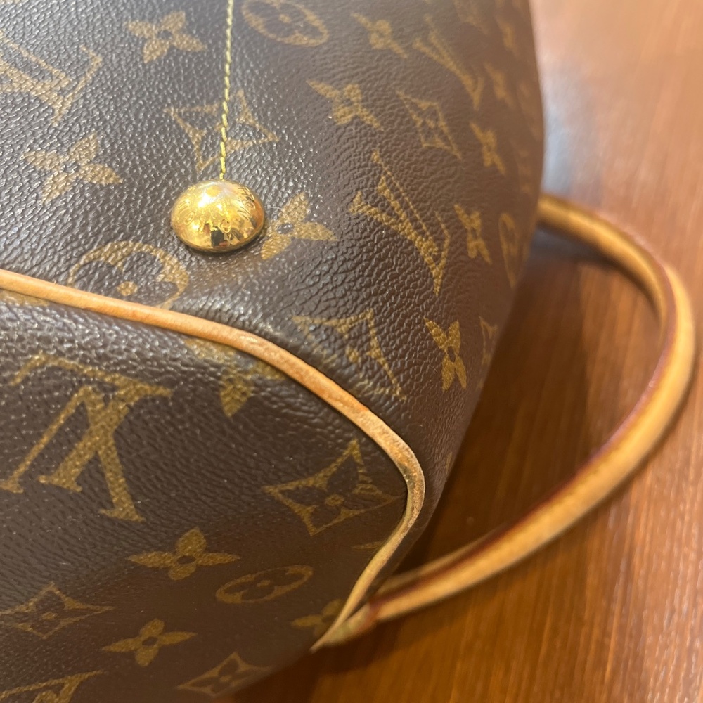 Louis Vuitton Monogram Canvas Top-Handle Tote with Vachetta Trim - Picture 10 of 16